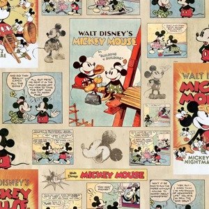 Tapeta dziecięca komiksowa Myszka Miki Disney