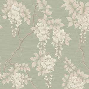 Tapeta wzór kwiaty wisteria motyw roślinny