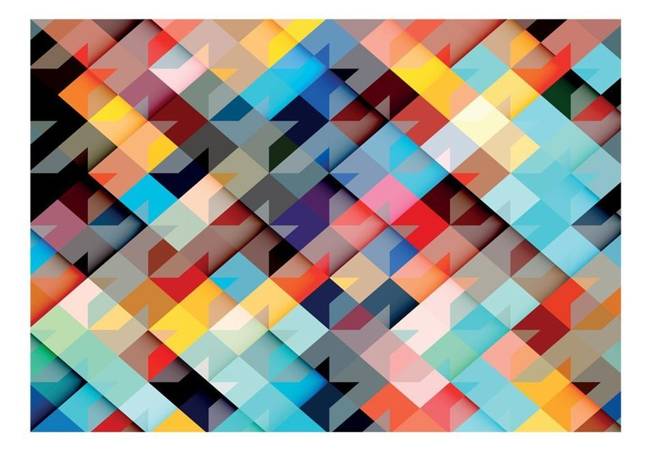Fototapeta - Kolorowy patchwork